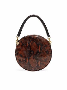 Clare V. Cocoa Circle Clutch